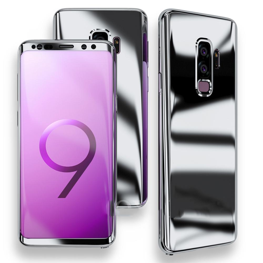 Etui De Protection Complet 360 ° Ultra Thin Mirror Pour Samsung