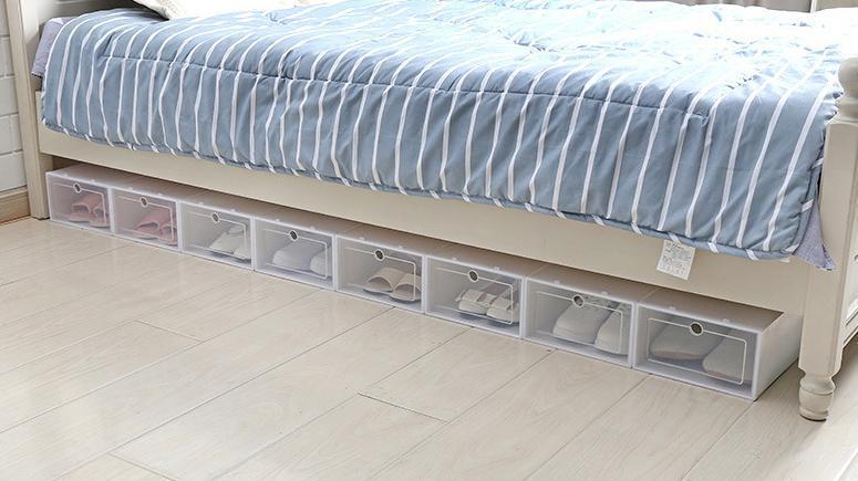Boîte De Rangement Empilable Pour Boîte À Chaussures