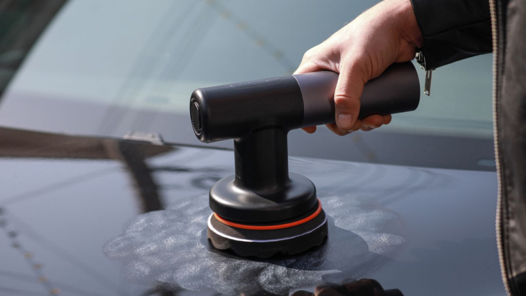 Polisseuse de voiture sans fil pratique