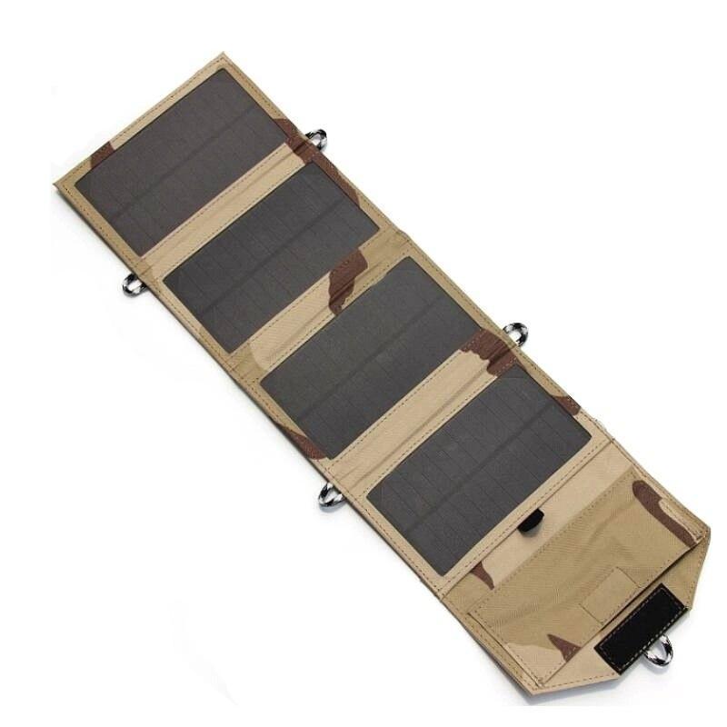 Solarpan ™ Charger-Chargeur De Panneau Solaire Portable 8W