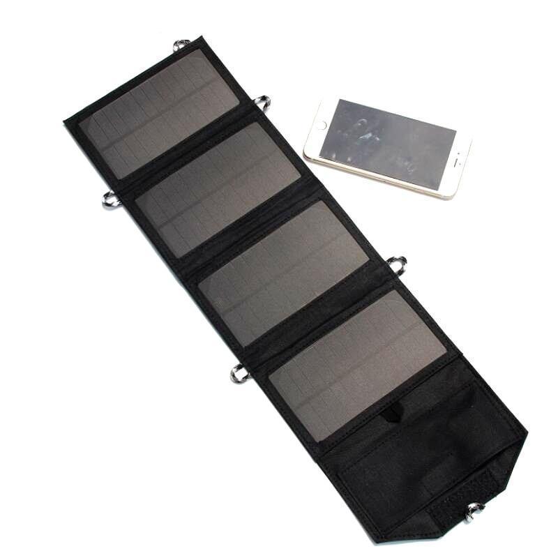 Solarpan ™ Charger-Chargeur De Panneau Solaire Portable 8W