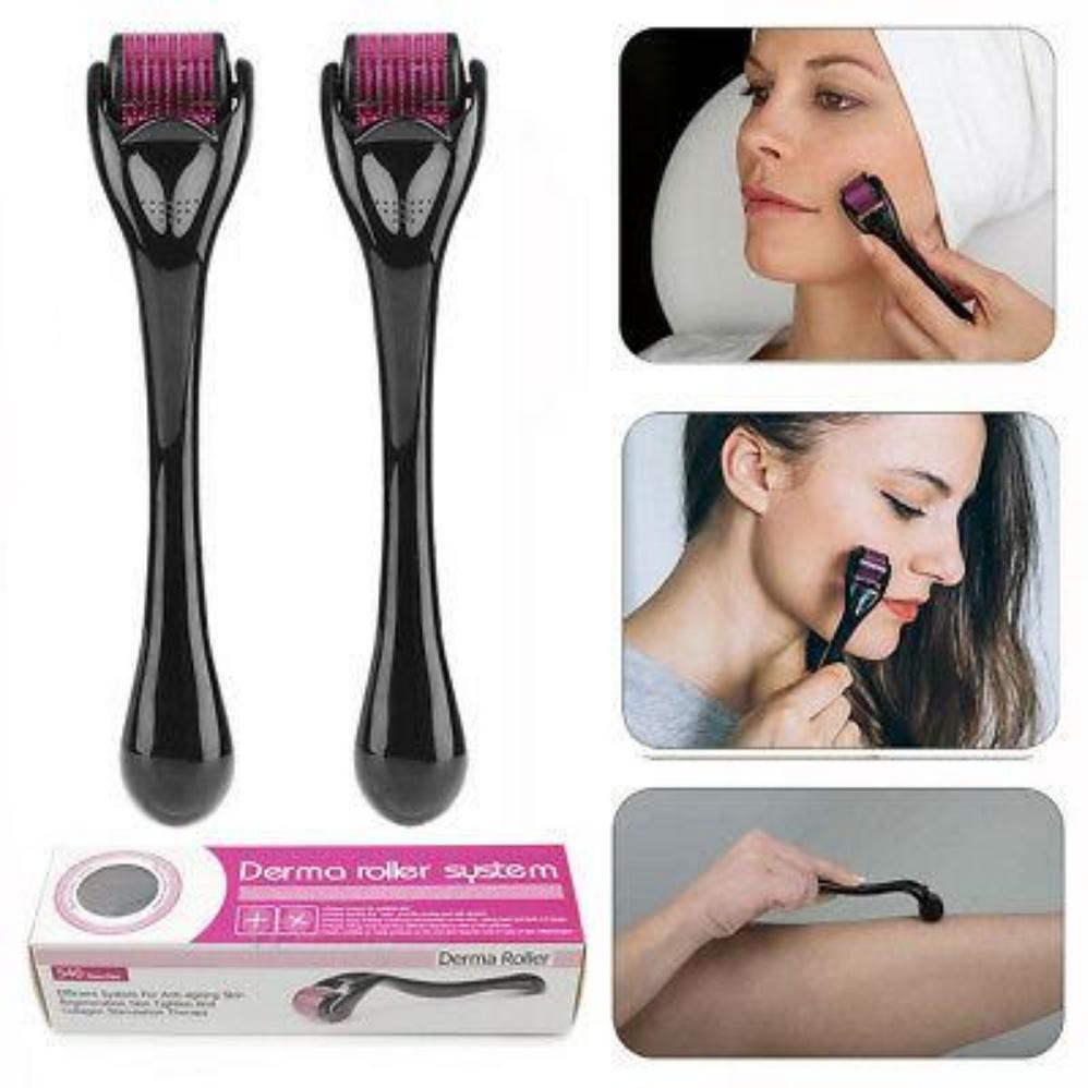 Micro Aiguille À Rouleau Dermique Pour Le Visage Et Les Cheveux