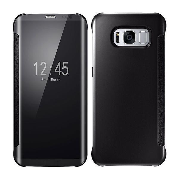 Cas Hybride De Secousse Claire Intelligente De Miroir De Luxe Pour La Galaxie De Samsung