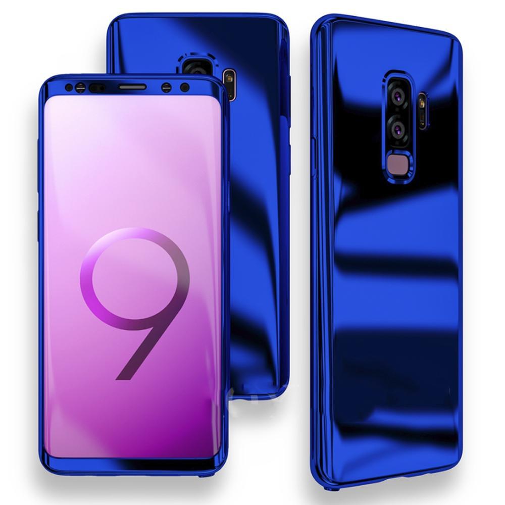 Etui De Protection Complet 360 ° Ultra Thin Mirror Pour Samsung
