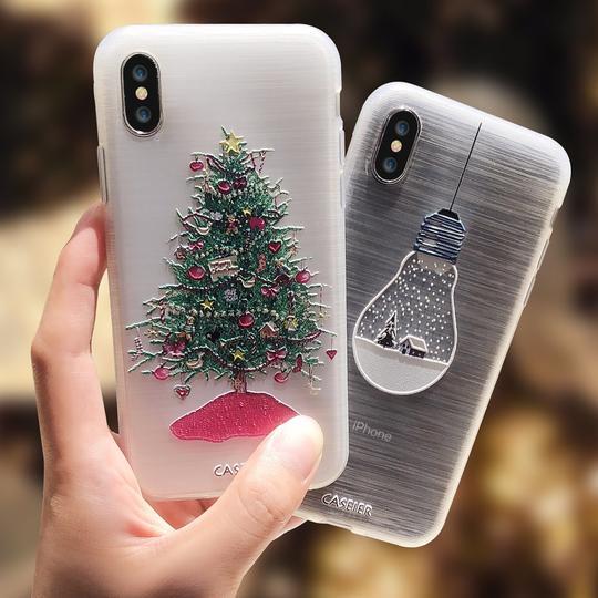 Etui De Téléphone De Noël Pour Iphone