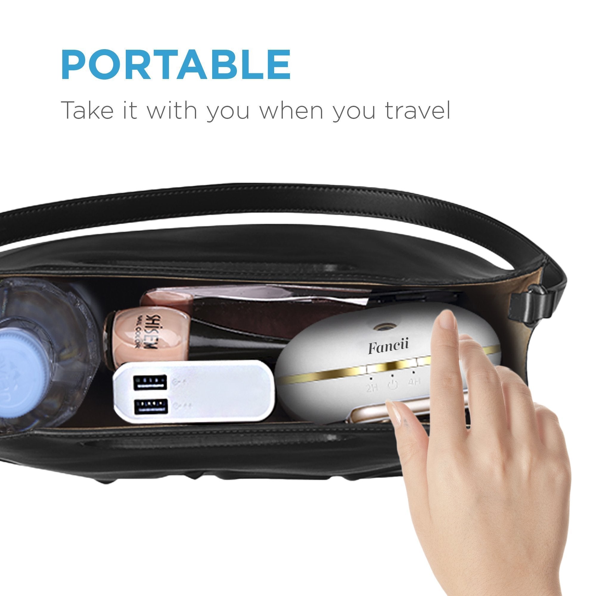 Aquamist Ii-Humidificateur De Voyage Personnel À Brume Fraîche