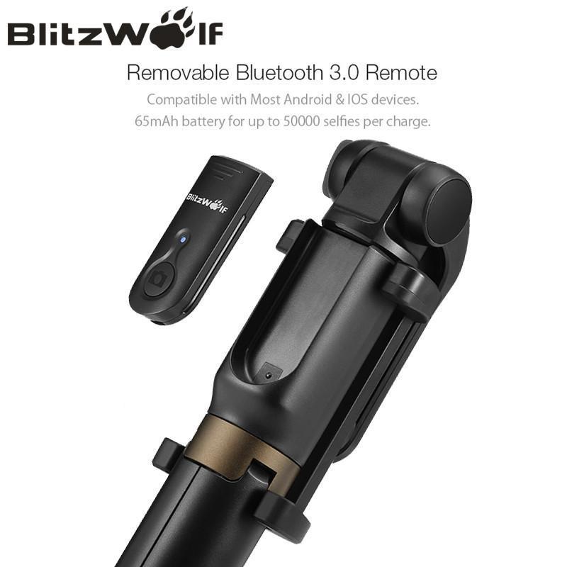 3 En 1 Sans Fil Bluetooth Selfie Stick Mini Trépied Monopod Extensible Universel Pour Iphone Pour Samsung Huawei
