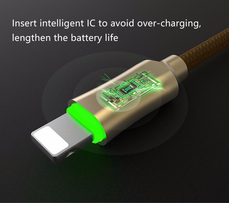 Mcdodo Lightning Bolt-Câble De Charge Tressé Intelligent-6 Pieds