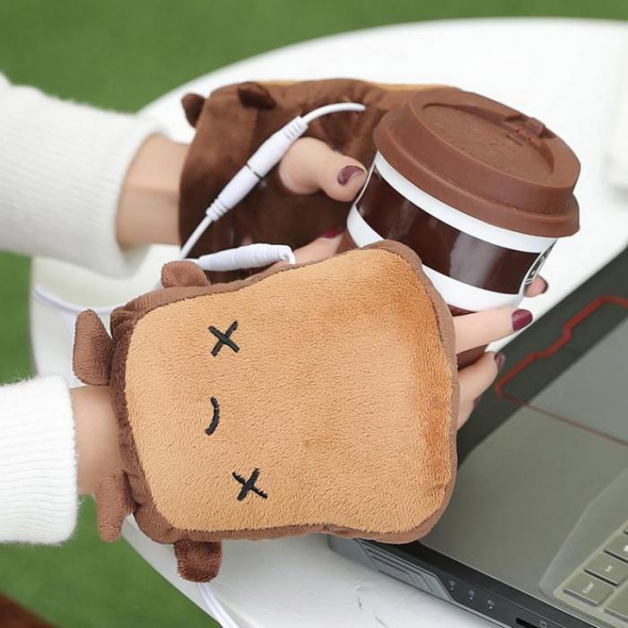 Chauffe-Mains Usb Toast Mignon
