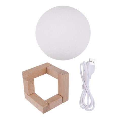 Lampe À Del Moon, Couleur Changeante
