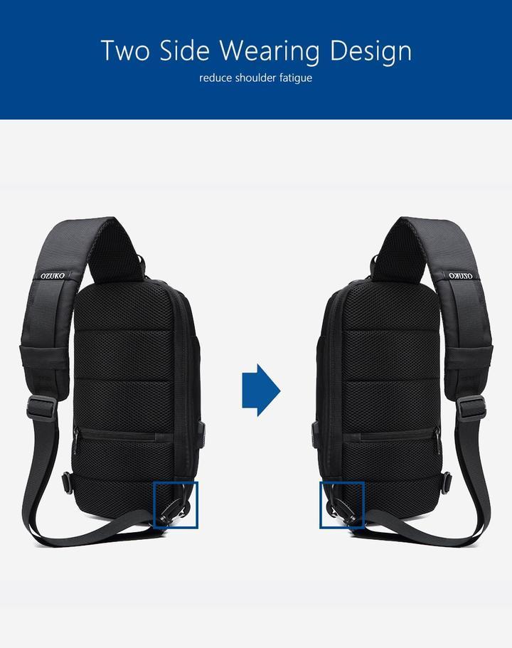 Sac À Dos Antivol Avec Verrouillage À 3 Chiffres