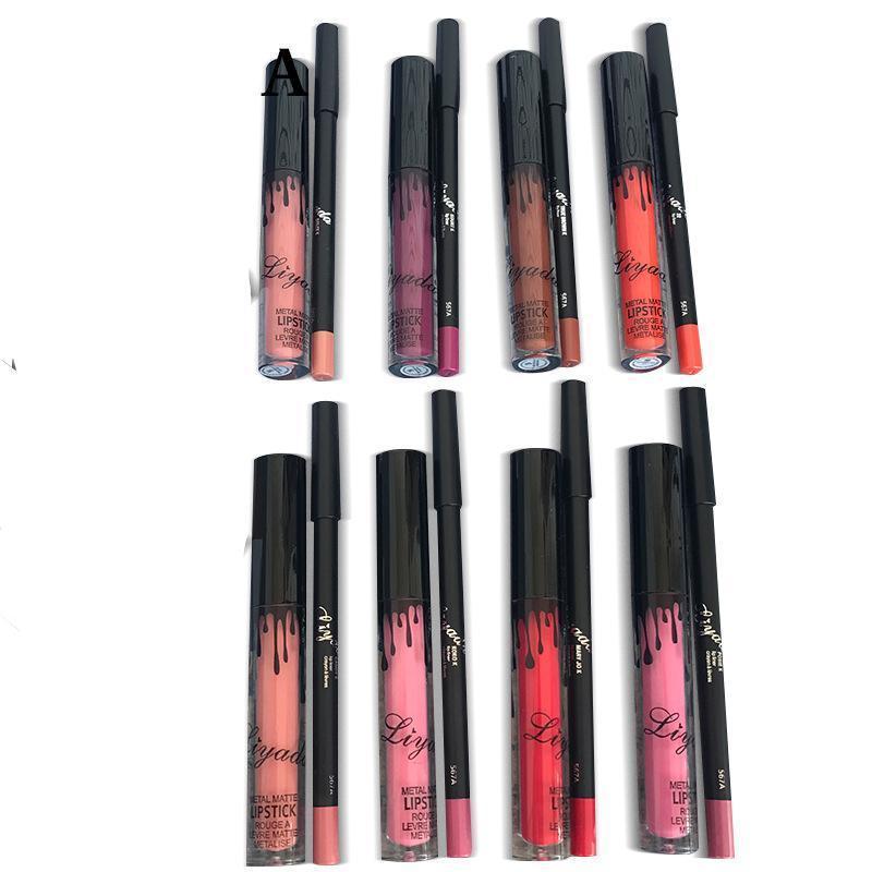 Crayon À Lèvres Liquide + Lèvres Maquillage Durable