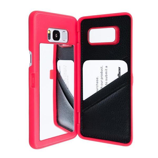 Etui À Rabat En Cuir De Luxe Pour Portefeuille Avec Fente Pour Carte Pour Samsung Galaxy