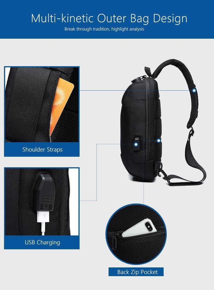 Sac À Dos Antivol Avec Verrouillage À 3 Chiffres