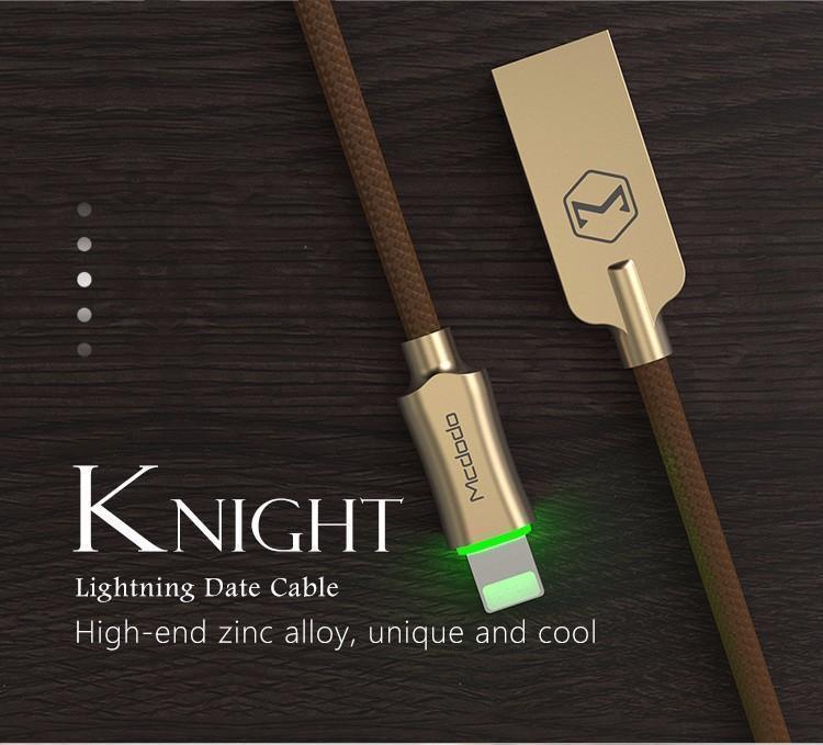 Mcdodo Lightning Bolt-Câble De Charge Tressé Intelligent-6 Pieds