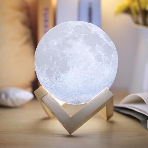 Lampe À Del Moon, Couleur Changeante