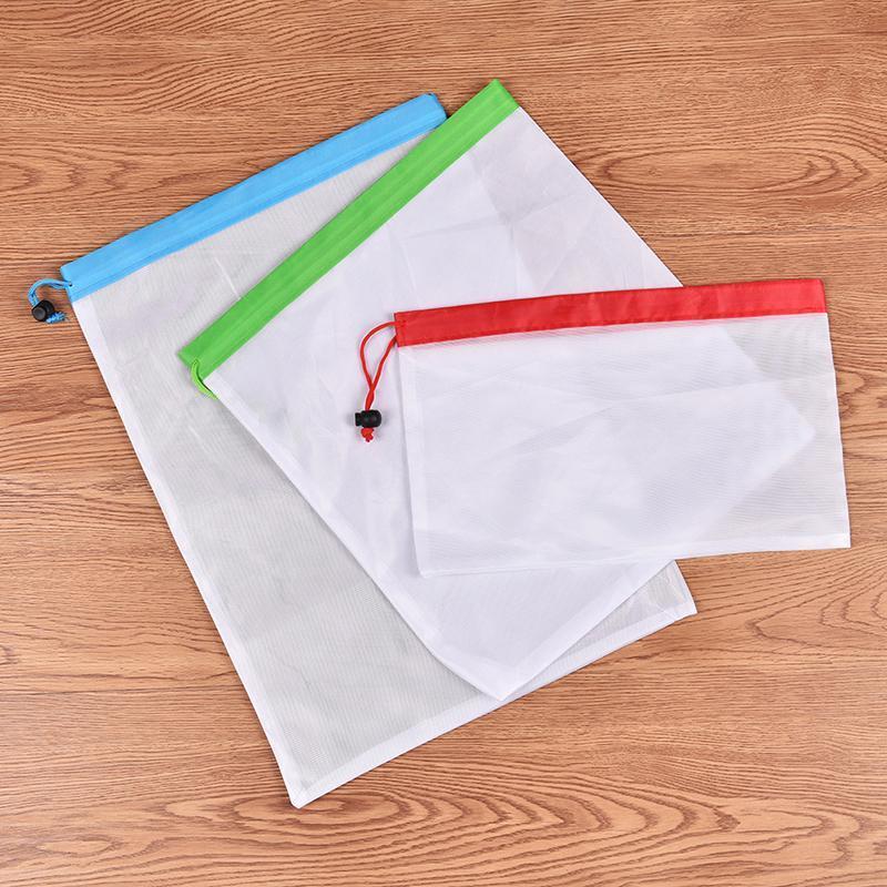Sacs De Produits Réutilisables Sans Déchets-12Pcs