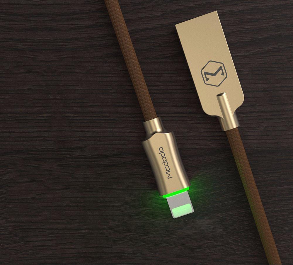Mcdodo Lightning Bolt-Câble De Charge Tressé Intelligent-6 Pieds