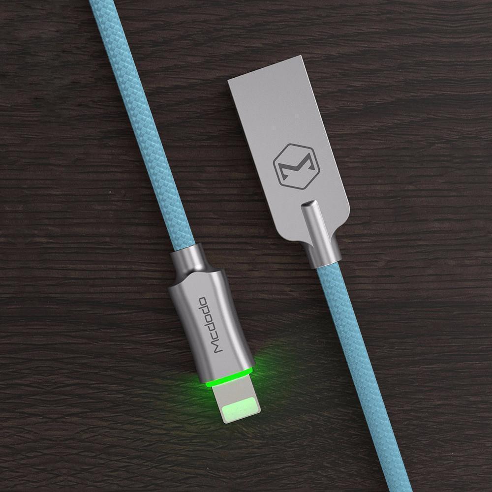 Mcdodo Lightning Bolt-Câble De Charge Tressé Intelligent-6 Pieds
