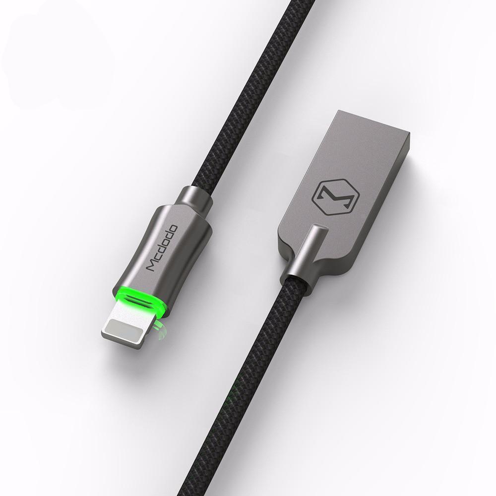 Mcdodo Lightning Bolt-Câble De Charge Tressé Intelligent-6 Pieds