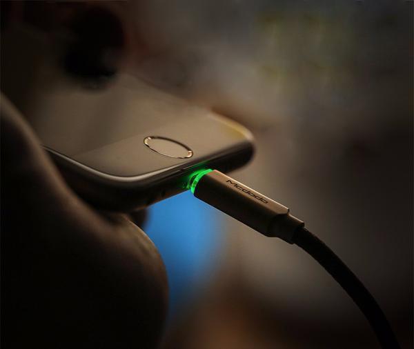 Mcdodo Lightning Bolt-Câble De Charge Tressé Intelligent-6 Pieds