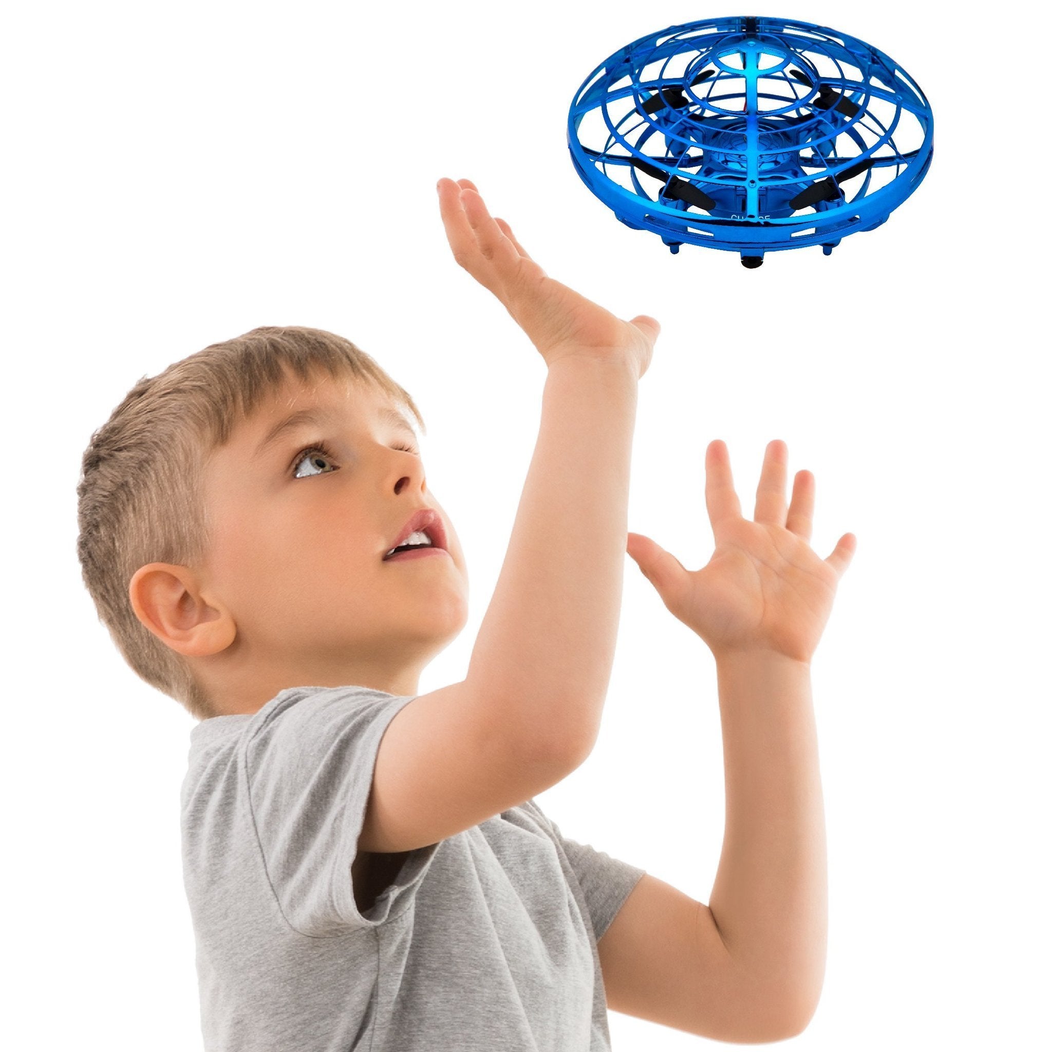 Mini Drone À Commande Manuelle Scoot-Bourdonnement Facile Avec Ballon Volant Intérieur