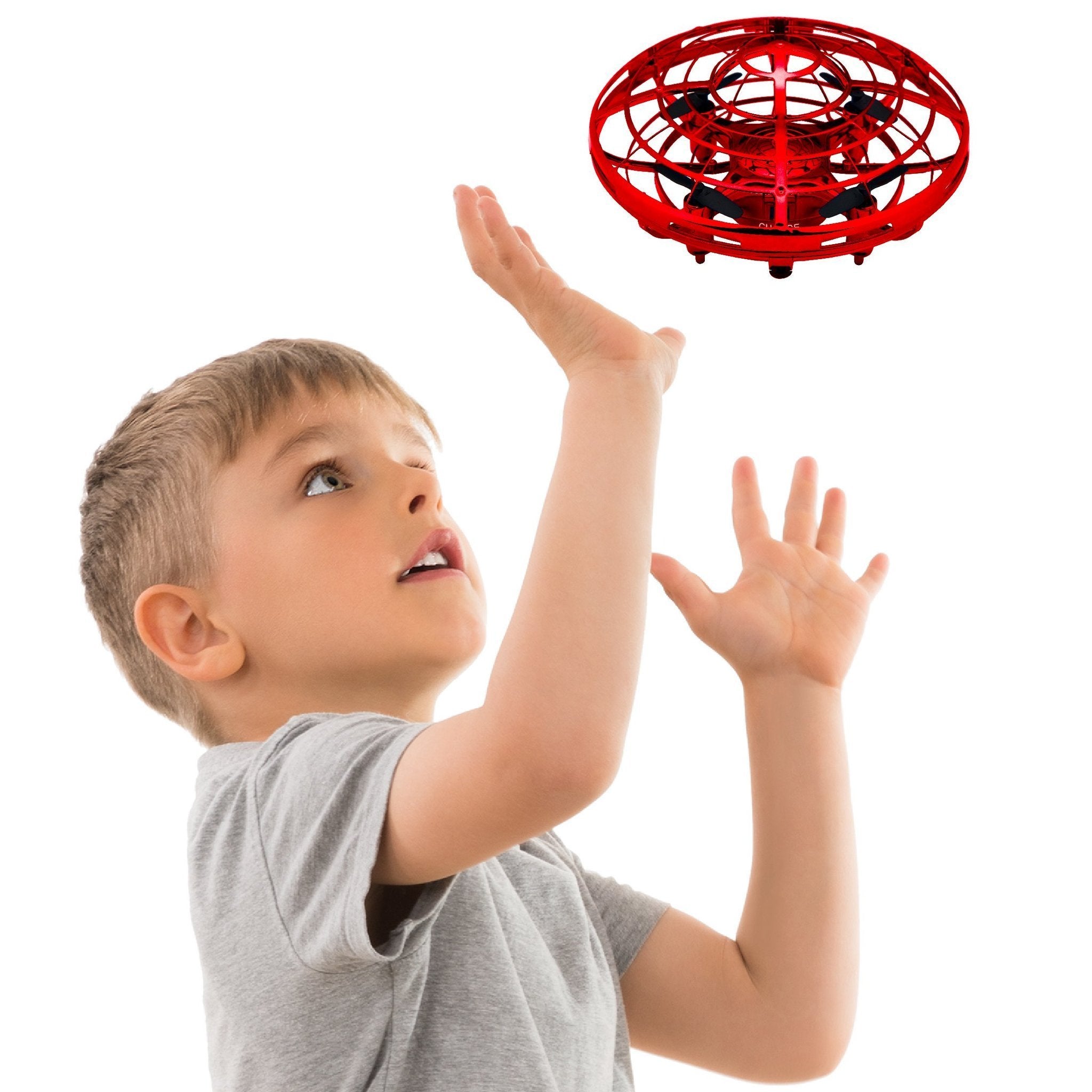 Mini Drone À Commande Manuelle Scoot-Bourdonnement Facile Avec Ballon Volant Intérieur