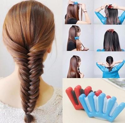 Coiffure Éponge Twist Hair Braider