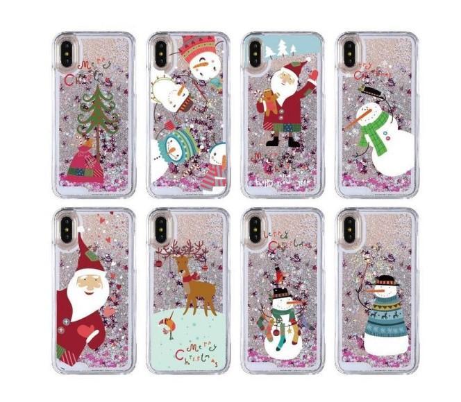 Etui De Téléphone De Noël Scintillant