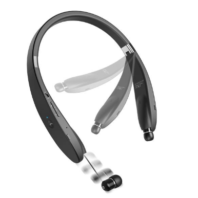 Casque D'Écoute Sans Fil Galaxy View Avec Serre-Tête Et Écouteurs Rentrants