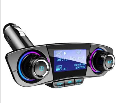 Chargeur De Voiture Lecteur Mp3 Transmetteur Fm Bluetooth