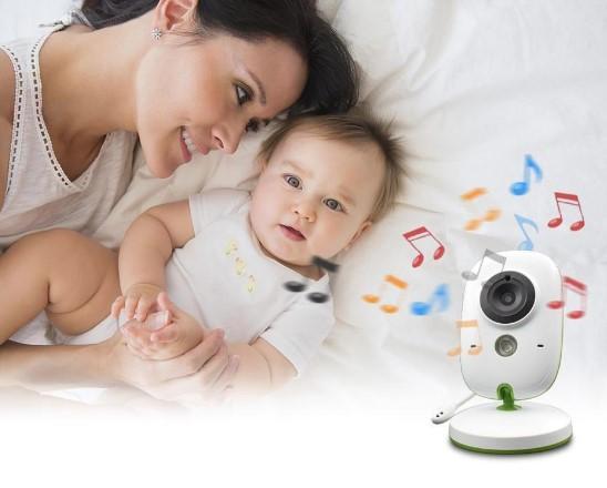 Moniteur Vidéo Pour Bébé À Écran Acl Numérique De 2 Pouces Avec Audio Et Appareil Photo
