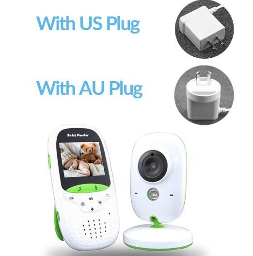 Moniteur Vidéo Pour Bébé À Écran Acl Numérique De 2 Pouces Avec Audio Et Appareil Photo