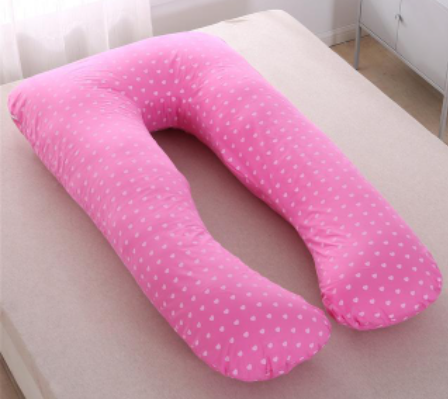 Oreiller de corps en forme de U pour un sommeil confortable