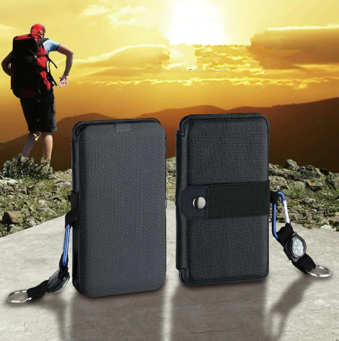 Chargeur De Panneau Solaire Portable 8W