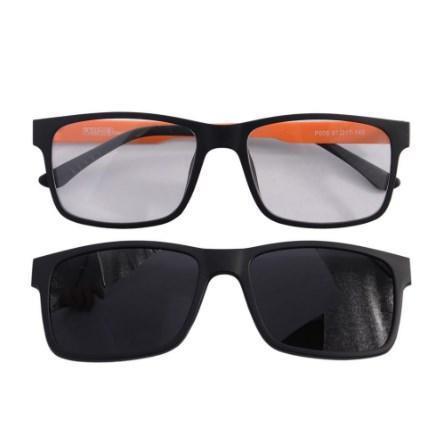 Pince Magnetique Sur Lunettes De Soleil-Pince Polarisee Sur Lunettes De Soleil Pour Lunettes-Lunettes De Soleil 5 En 1 Swappables