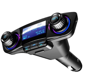 Chargeur De Voiture Lecteur Mp3 Transmetteur Fm Bluetooth