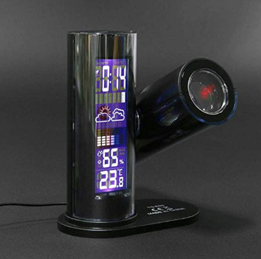 Horloge De Projection Numérique Lcd