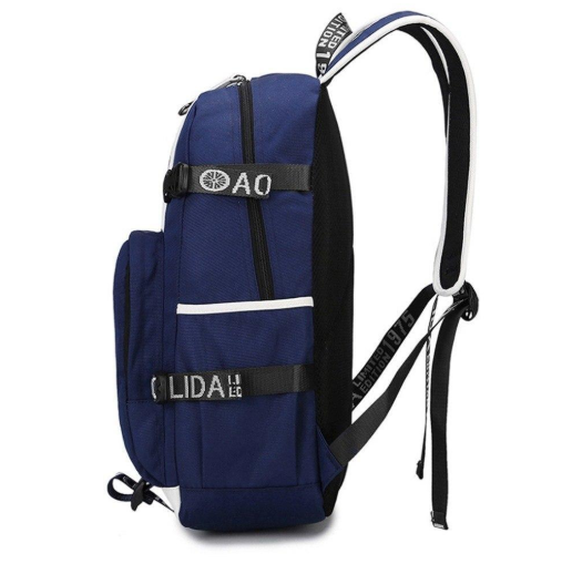 Unisexe Wishot Panic À La Disco Sac À Dos Multifonction Usb Charging Sac De Voyage Pour Adolescents Garçons Filles Sacs D'École Lumineux