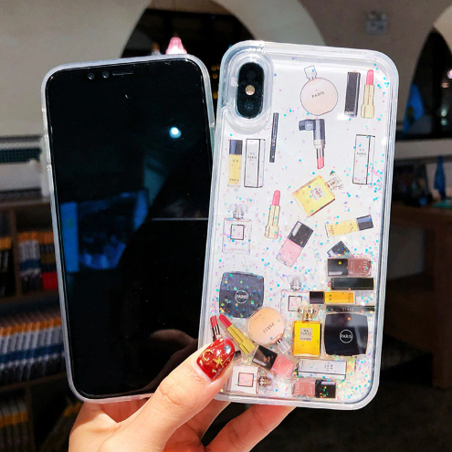 Coque Iphone Maquillage Paillettes Quicksand