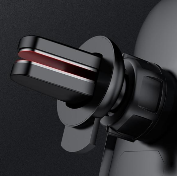 Support De Chargeur De Voiture Sans Fil Qi Avec Capteur Infrarouge Automatique
