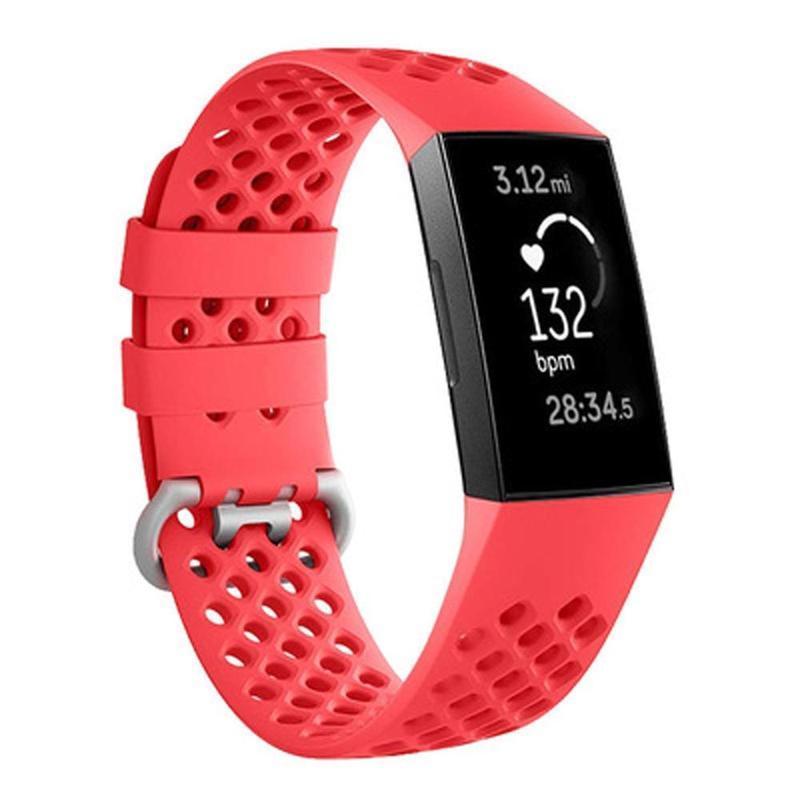 Dragonne Fitbit Charge 3 En Silicone Respirant