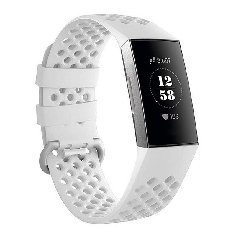 Dragonne Fitbit Charge 3 En Silicone Respirant