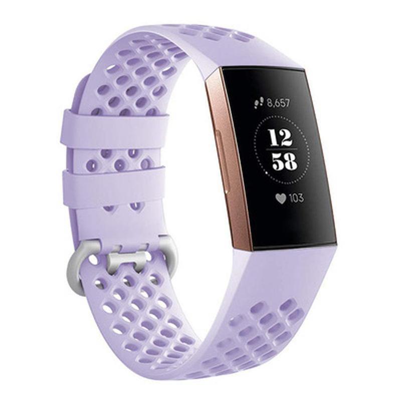 Dragonne Fitbit Charge 3 En Silicone Respirant