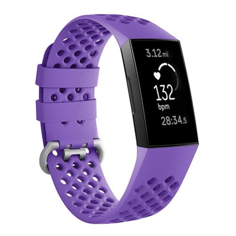Dragonne Fitbit Charge 3 En Silicone Respirant