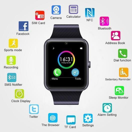 Montre Bluetooth Intelligente Pour Android/Iphone