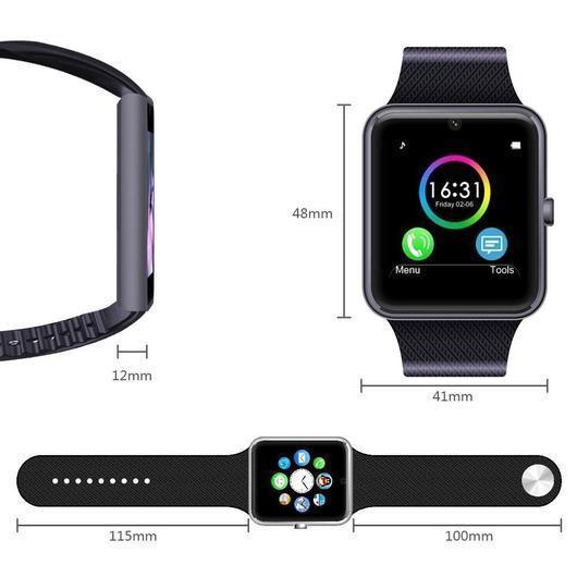 Montre Bluetooth Intelligente Pour Android/Iphone