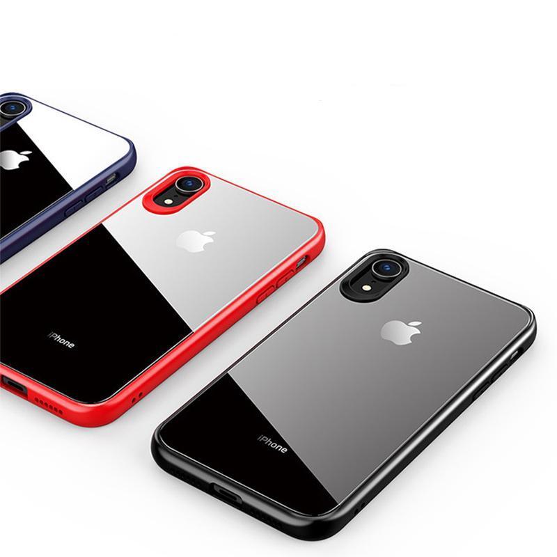 Coque Antichoc Tpu + Pc Mince Et Hybride Pour Iphone