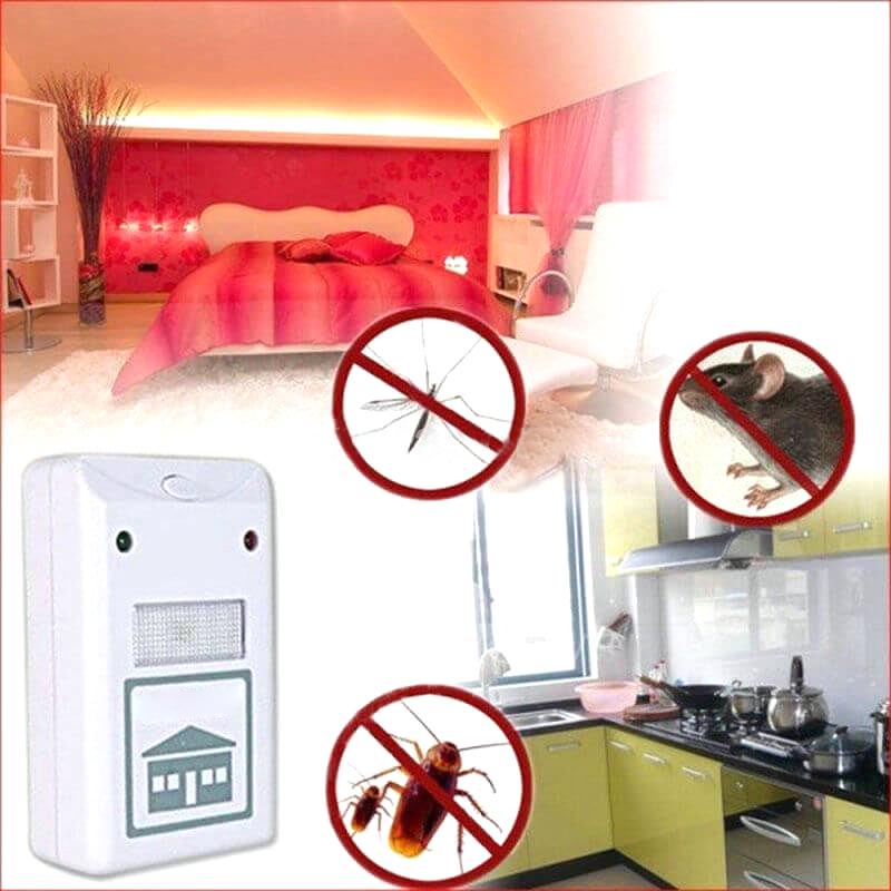 Répulsif Eu Rat Antiparasitaire Souris Electronique Us Repeller Ultrasonic Insect Uk