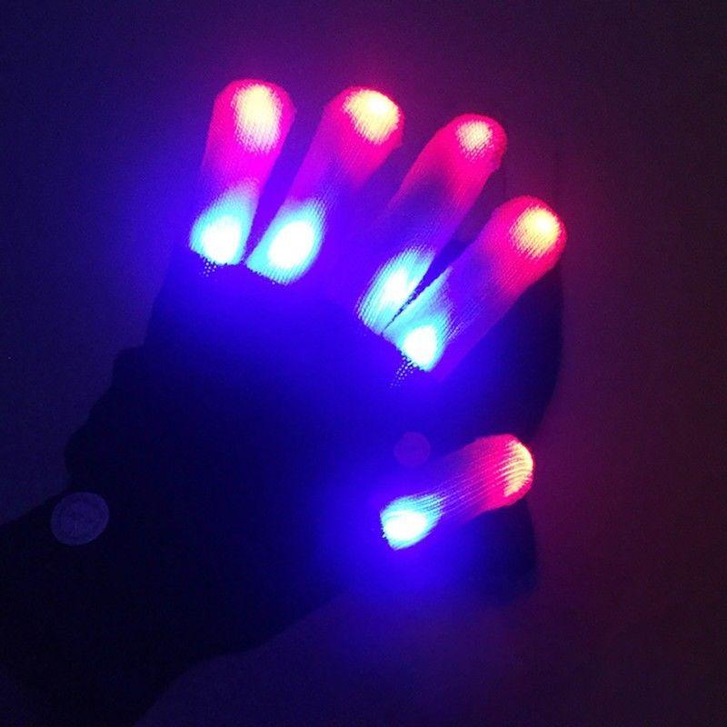 Gants De Fête À Led